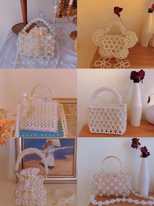 Gorgeous and Stylish! 🦋 Totally in love with pinterest versatile pearl bags✨